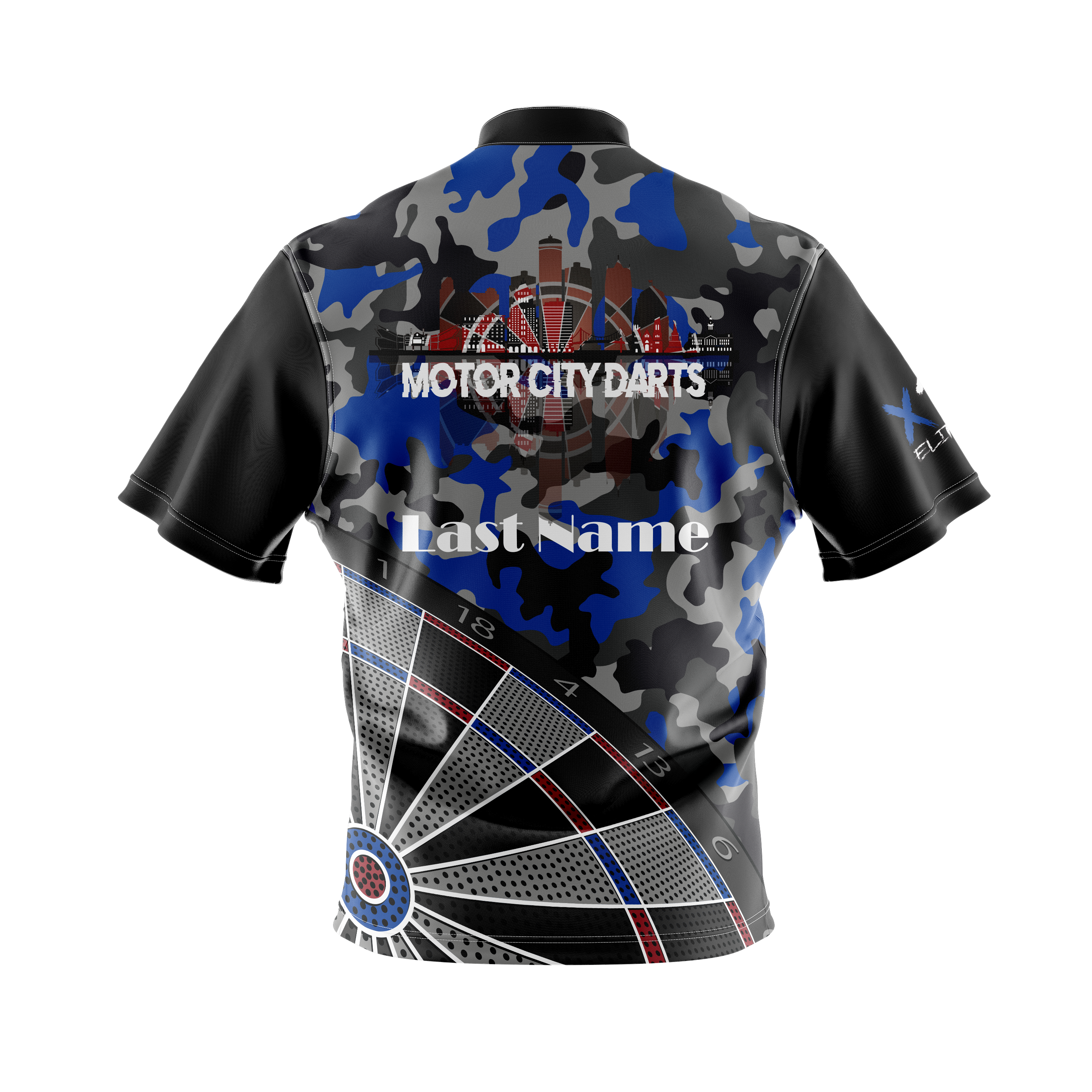 Motor City Blue Camo