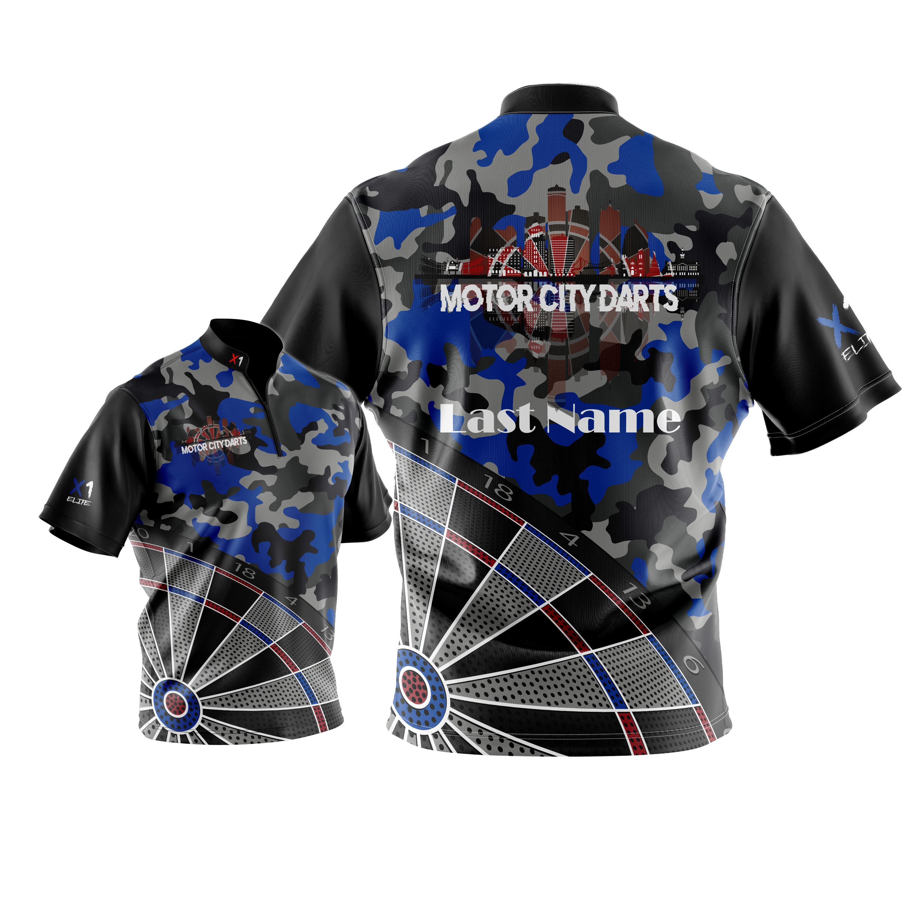 Motor City Blue Camo
