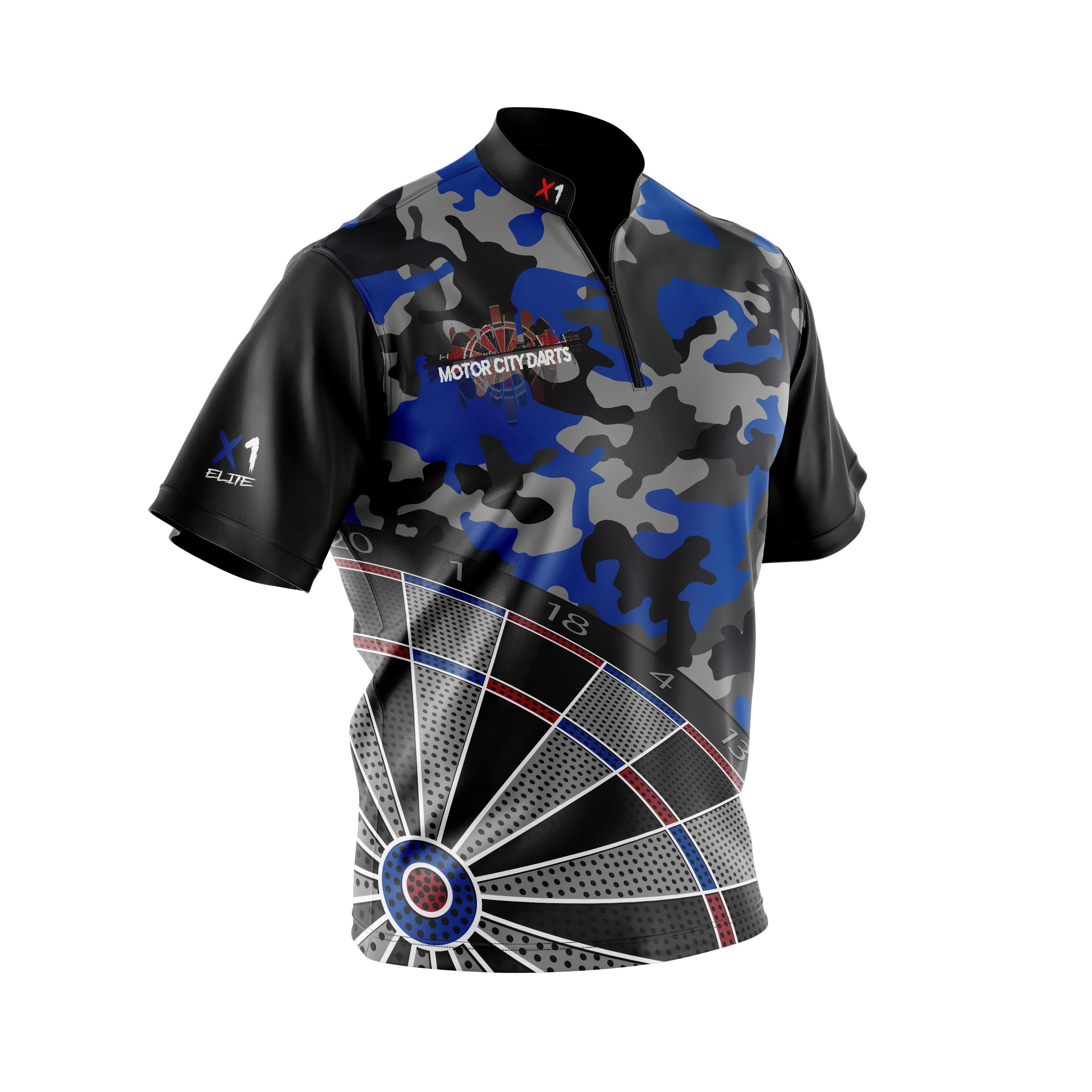 Motor City Blue Camo