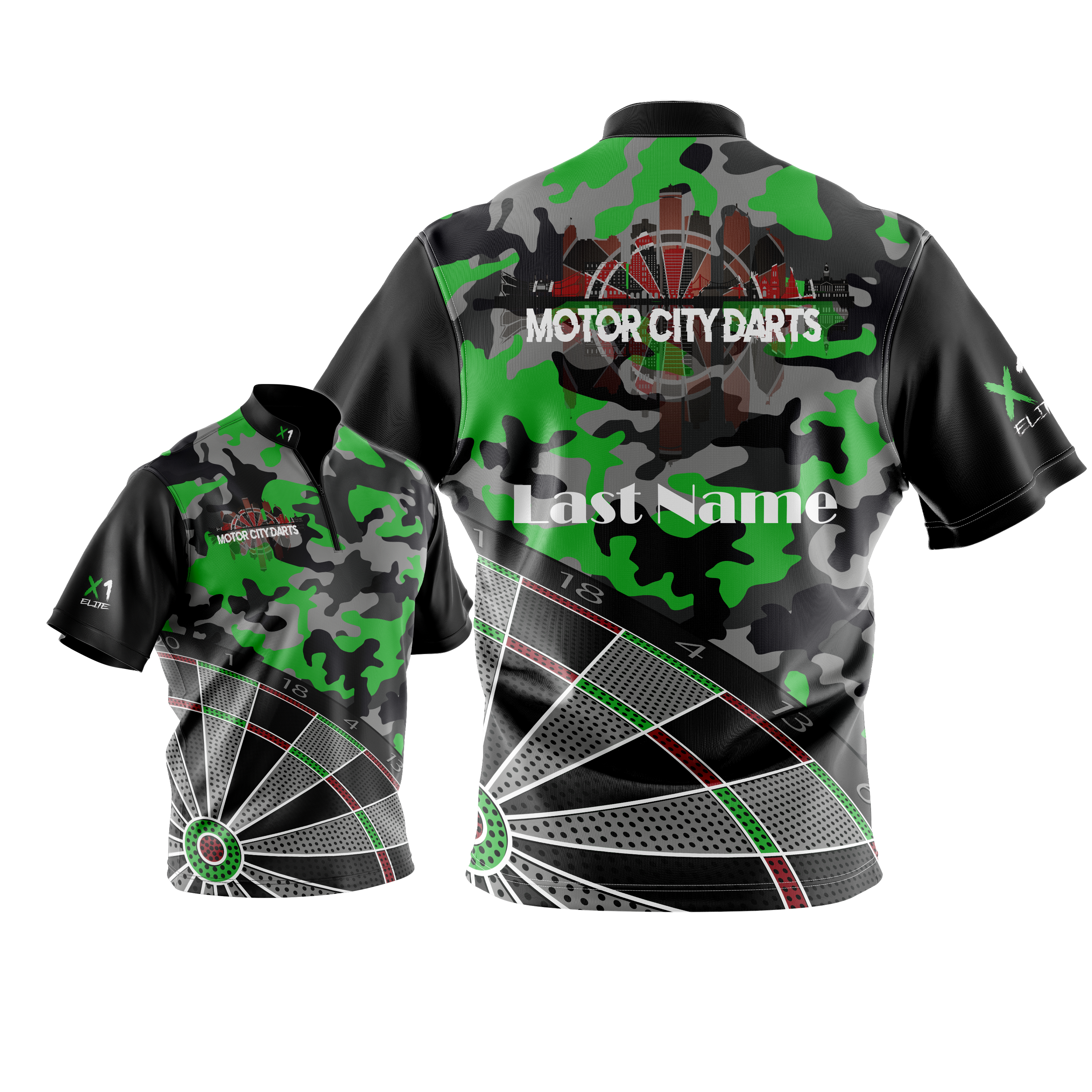 Motor City Green Camo