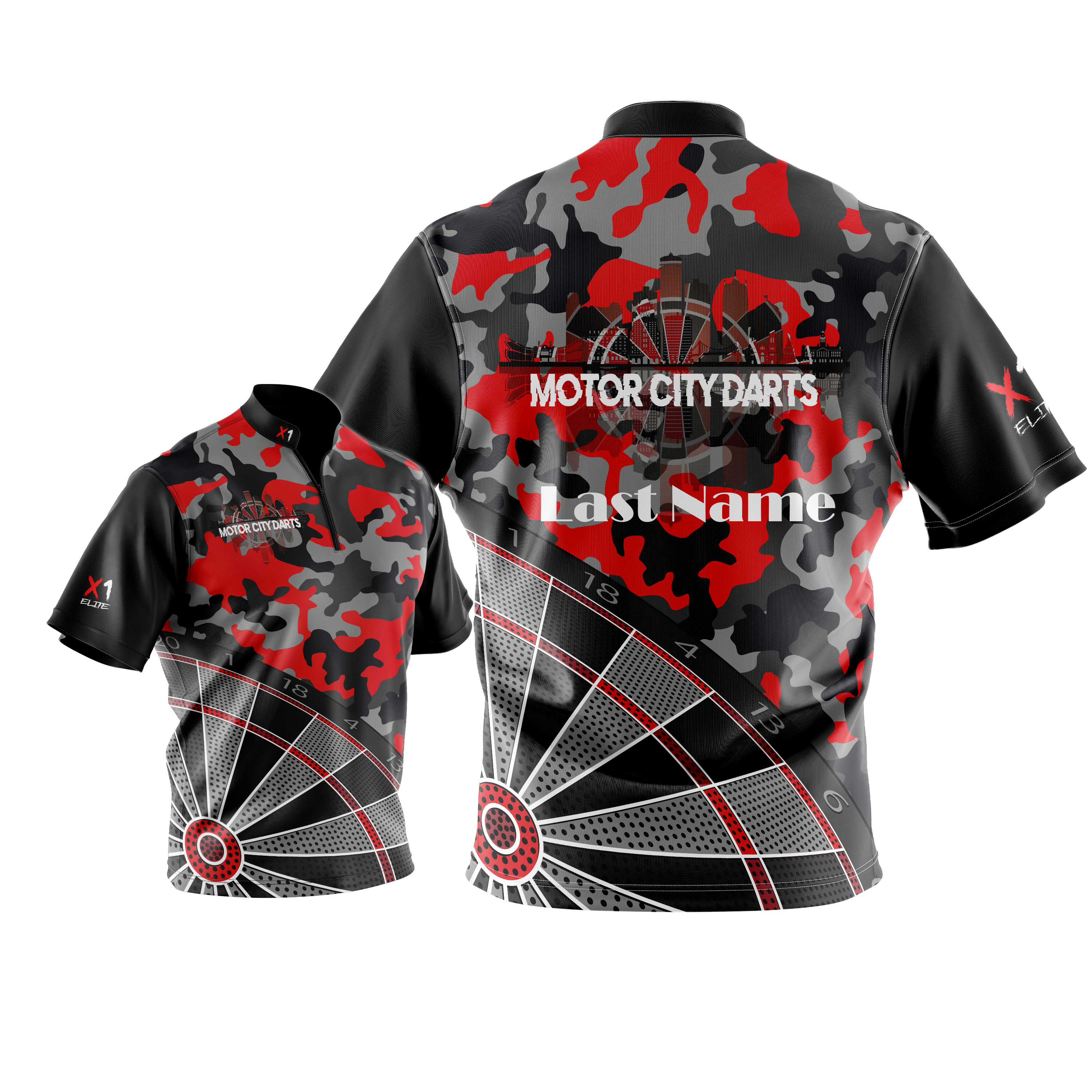 Motor City Red Camo