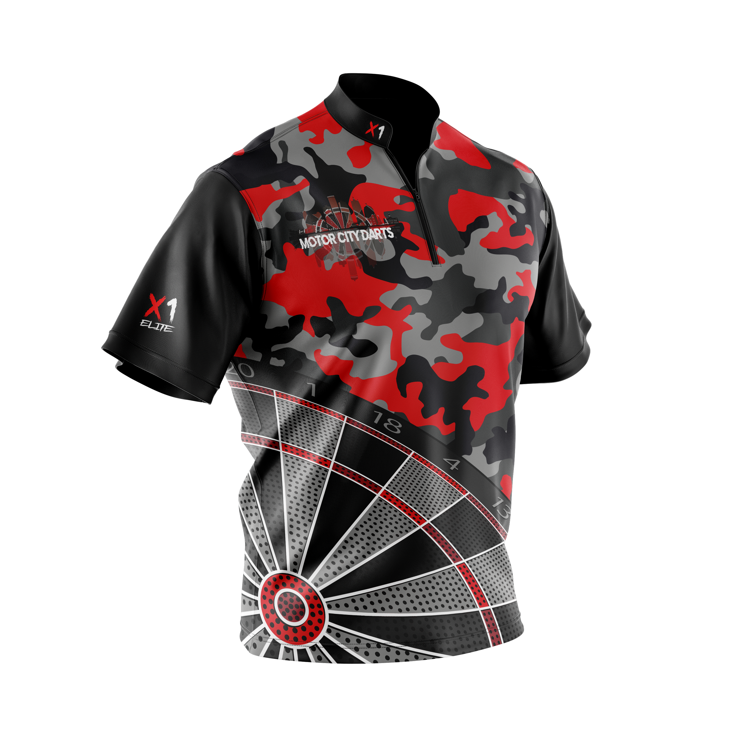 Motor City Red Camo