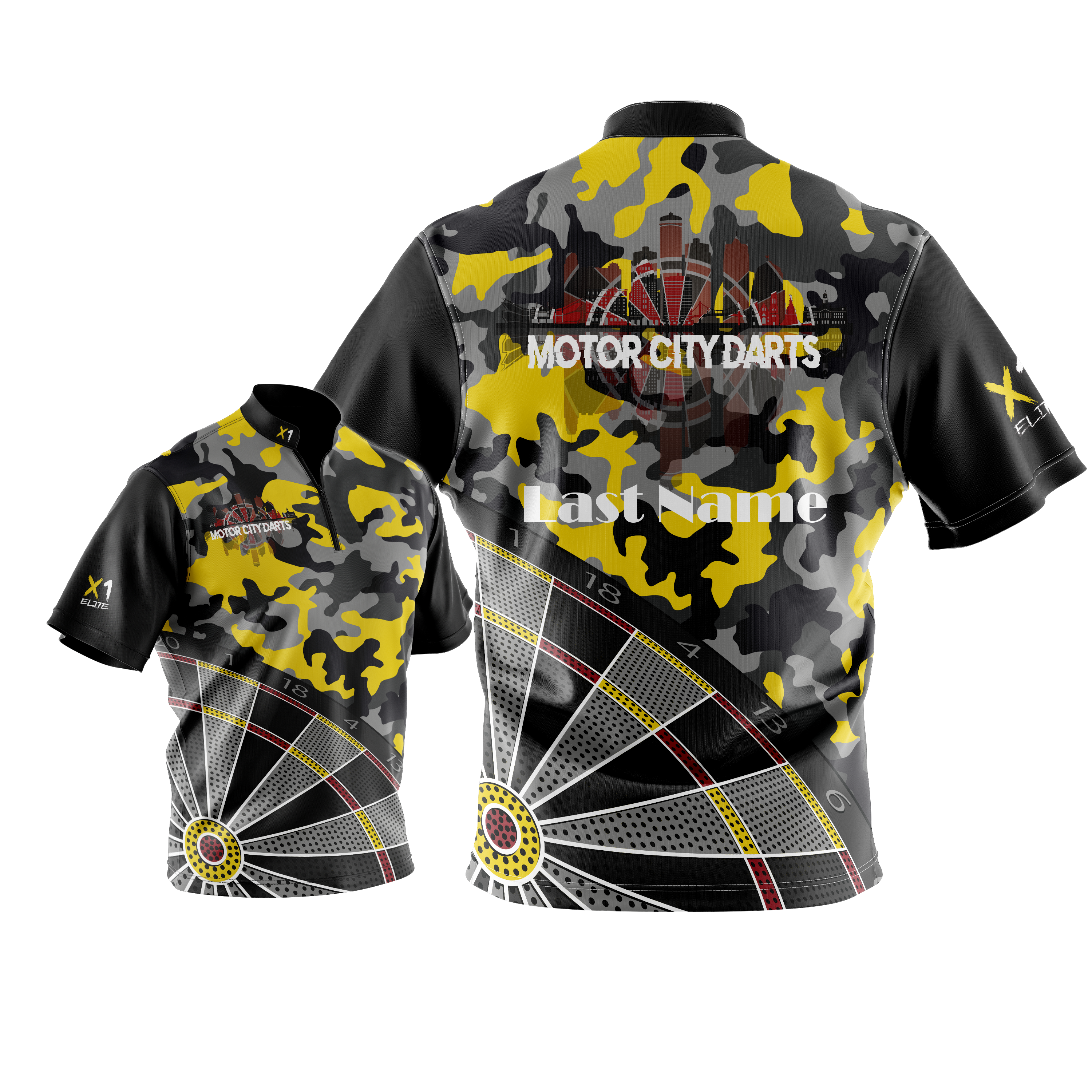 Motor City Yellow Camo