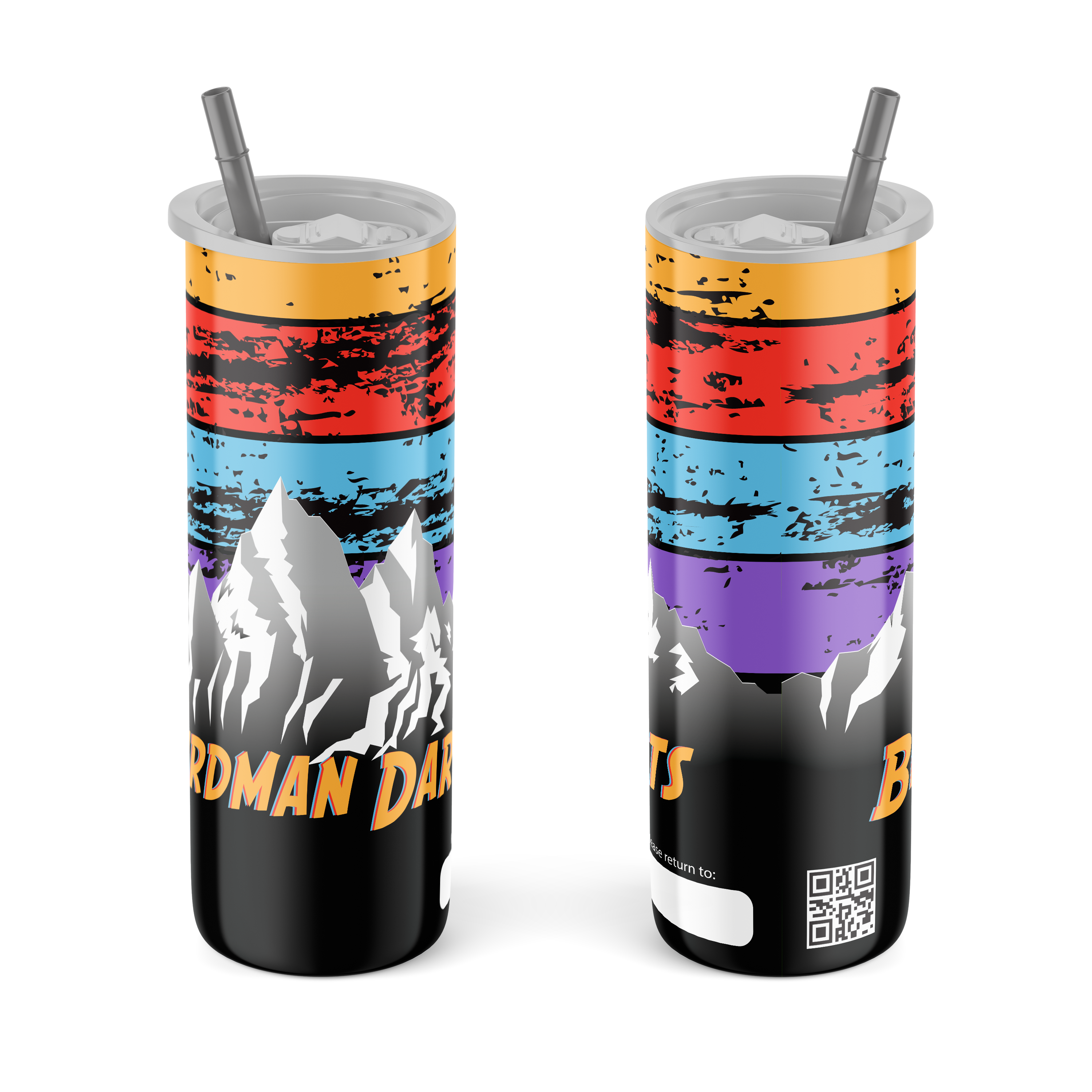 Tumbler Birdman Mountain Top