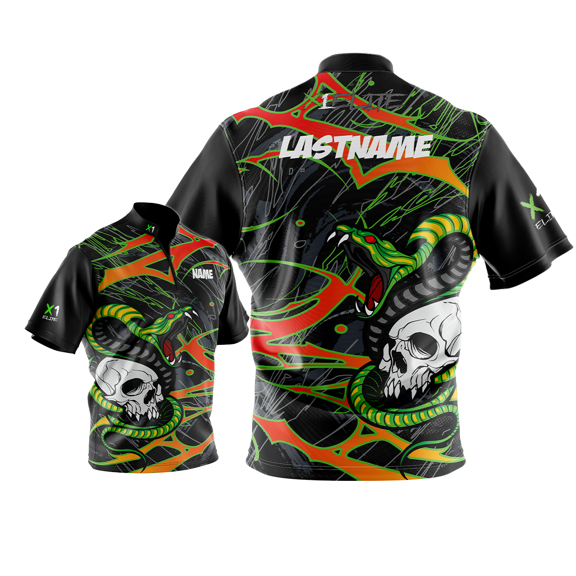 Skull and Snake