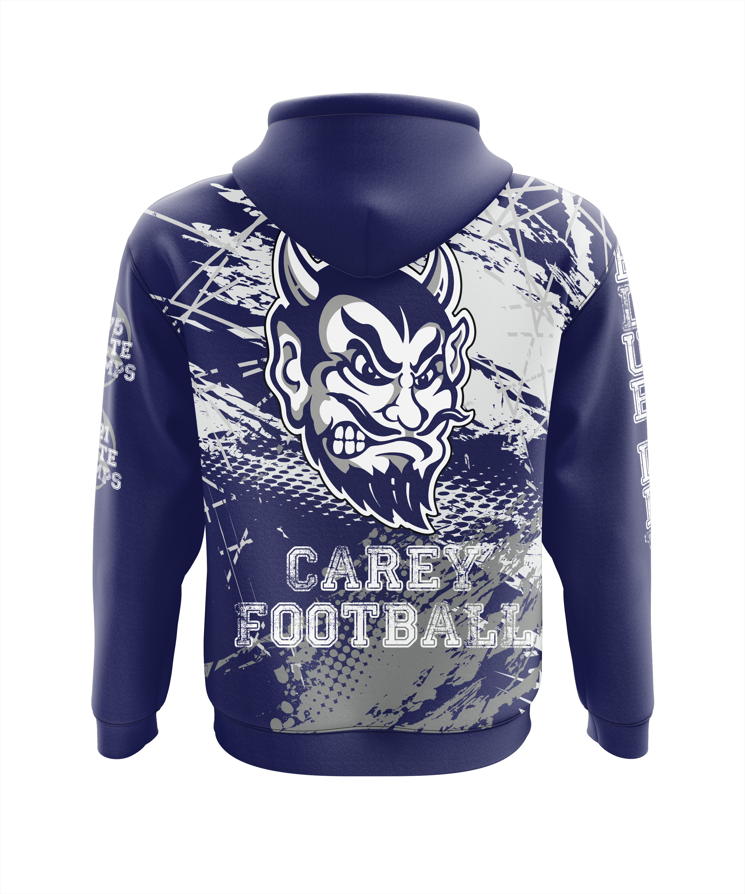 Carey Blue Devil Hoodie